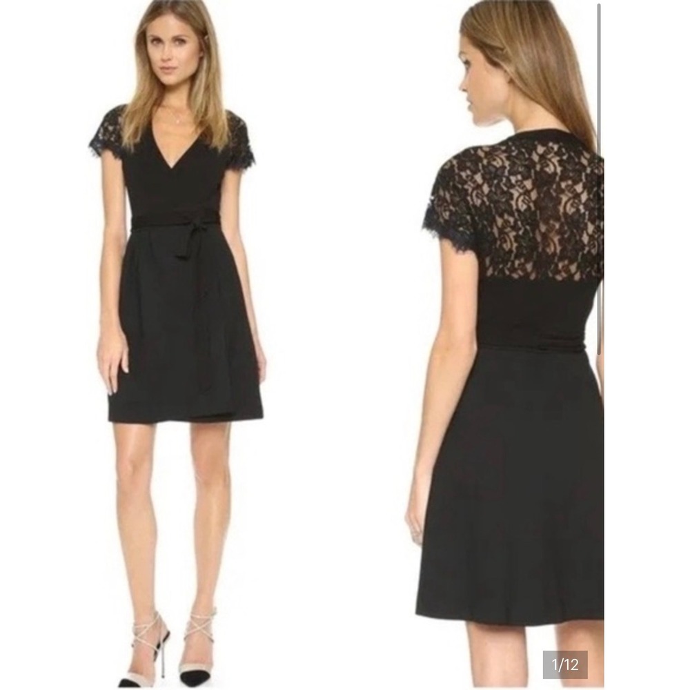 DIANE VON FURSTENBERG Elizabeth Anastasia Steele Fifty Shades Wrap Dress Size 4
